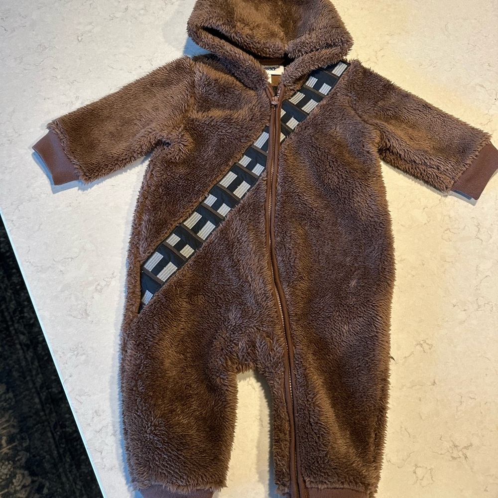 GAP Brown Fleece Kids Footie